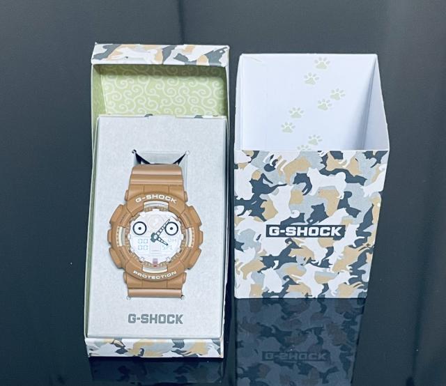 訳あり/箱あり】G-SHOCK GA-100SHB-5AJR 新品】【即納】 国内正規品
