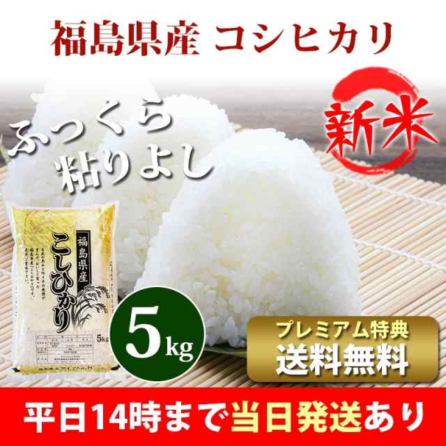 令和5年産　5キロ　PAY　5kg　即日発送　マーケット　福島県産　au　新米　安いの通販はau　プレミアム特典　お米　5kg　クーポン対象　あだちねっと美米屋　送料無料　北海道・沖縄配送不可　米　マーケット－通販サイト　コシヒカリ　PAY