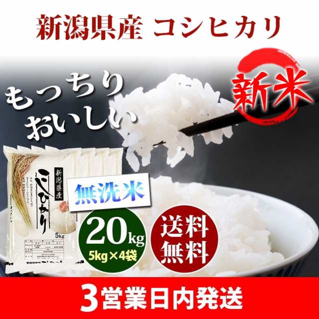 新米 令和3年産コシヒカリ玄米20kgみかん付き食品/飲料/酒