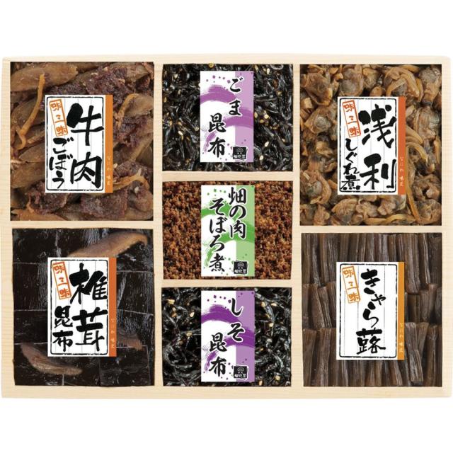 ギフト 佃煮 浪花佃史屋 味三昧CH-105 送料無料 食品 内祝い お祝い お返し 香典返し お供え 熨斗 のし対応の通販は 5,940円