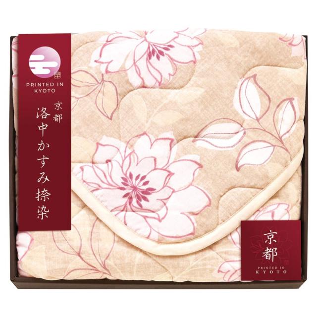 ギフト 敷パット 京都 洛中かすみ捺染 敷パッドKSG13100-PU-BE 送料無料 内祝い お祝い お返し 香典返し お供え 熨斗 のし対応