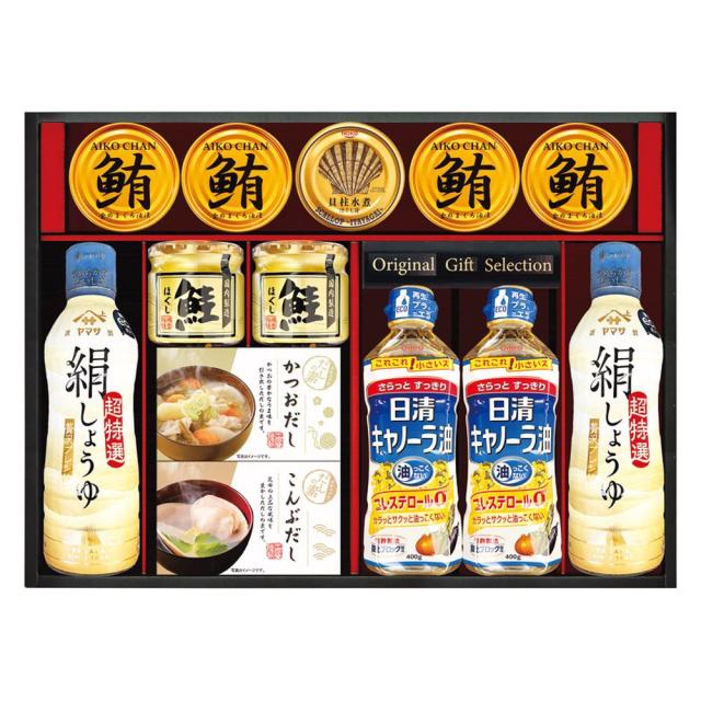 ギフト 調味料 ヤマサ絹しょうゆバラエティギフトKI-100R2 送料無料 食品 内祝い お祝い お返し 香典返し お供え 熨斗 のし対応