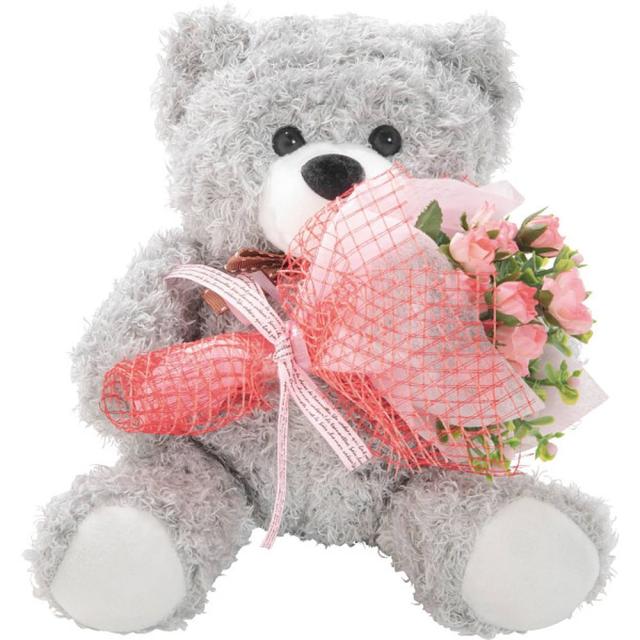 ギフト ア−トアレンジ花 フラワーベアくまのきもちncr-flobear-bq 送料無料 内祝い お祝い お返し 香典返し お供え 熨斗 のし対応の通販は 4,768円