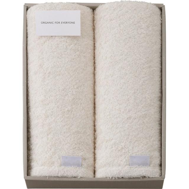 ギフト バスタオル ＯＲＧＡＮ1ＣＦＯＲ Ｅ5ＥＲＹＯＮＥ オーガニックフォーエブリワンバスタオル2枚セットOFE1100 送料無料 内祝い お祝い お返し 香典返し お供え 熨斗 のし対応の通販は