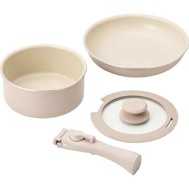 【L】お返し 内祝い ギフト鍋・フライパン マジクック マジクック着脱ハンドルパン4点KKW-04  新築 お礼 引越し 志 仏事 送料無料 クーポン対象