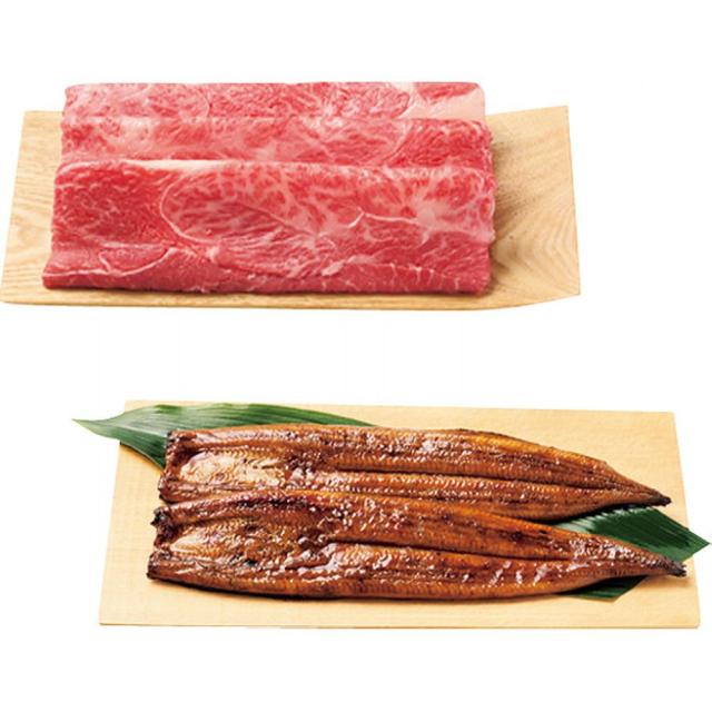 ギフト 食品 神戸ビーフ＆鹿児島県産うなぎ産直 送料無料 食品 内祝い お祝い お返し 香典返し お供え 熨斗 のし対応