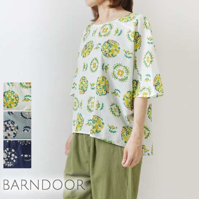 SALE 40%OFF】【BARNDOOR バーンドア】コットン ボイル フラワー