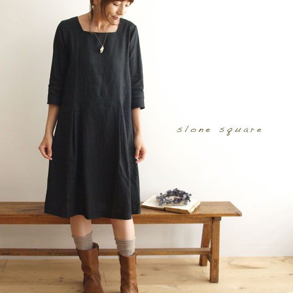 10 Offクーポン Slone Square スロンスクエア スクエアネックリネン ワンピース 36 レディース オケージョン フォーマル 冠婚の通販はau Pay マーケット Matilda
