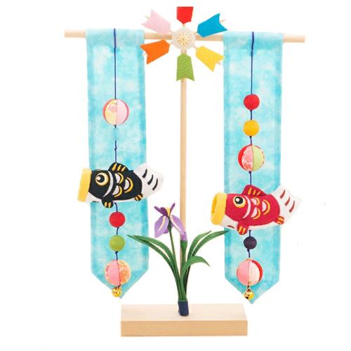 【送料無料】【即日発送(土日祝除く･13:00までのご注文)】リュウコドウ ふわふわ2連 鯉のぼり 002-0495 端午の節句　こどもの日の通販は 6,600円