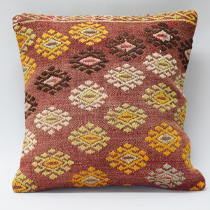 【送料無料】【即日発送(土日祝除く･13:00までのご注文)】オールドキリムクッションカバー【balikesir-008】40cm×40cmの通販は