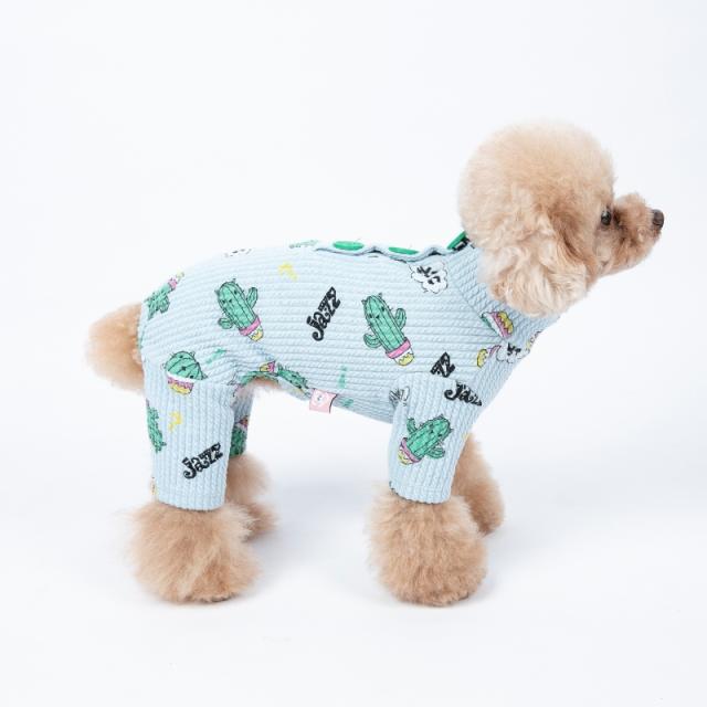 300円off クーポン 配布中 犬服 部屋着 ルームウェア サボテン柄 通年 春 夏 秋 冬 抜け毛対策 ドッグウェア 小型犬用 送料無料 パの通販はau Pay マーケット Ziimo Co ジーモアンドコー