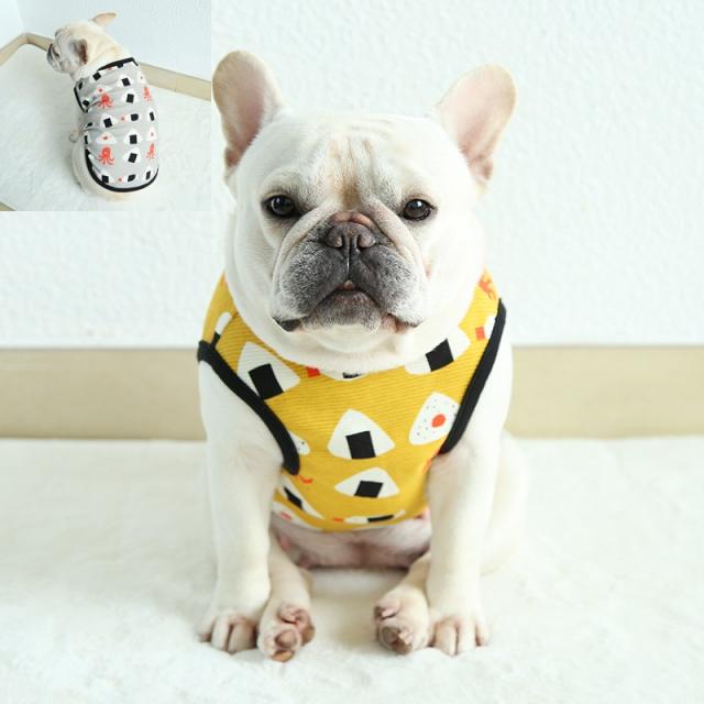 300円off クーポン 配布中 犬服 中型犬用 タンクトップ おにぎり柄 タコさんウインナー 2色展開 S M L Xl Xxl ドッグウェア 送料の通販はau Pay マーケット Ziimo Co ジーモアンドコー