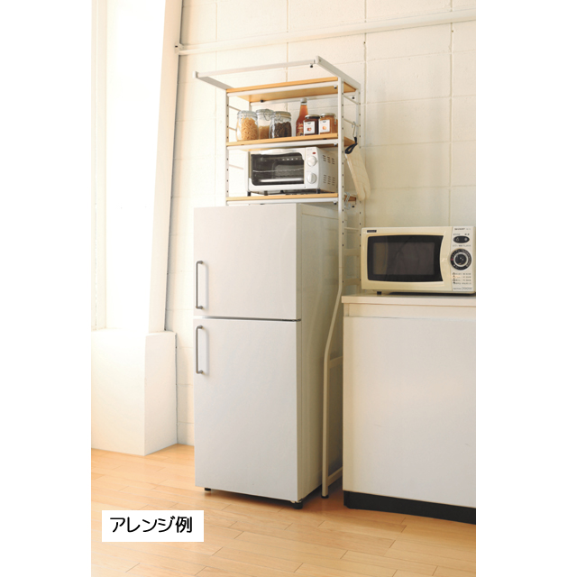 伸縮ラック STR-5018 冷蔵庫、キッチン、ランドリー収納 伸縮ラック STR-5018 冷蔵庫ラック ランドリーラック 収納家具