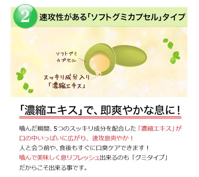 18％OFF 送料無料 瞬速のエチケット対策 ナタデ快息 お得な5袋セット 口臭サプリ 口臭対策 ニオイケア_7