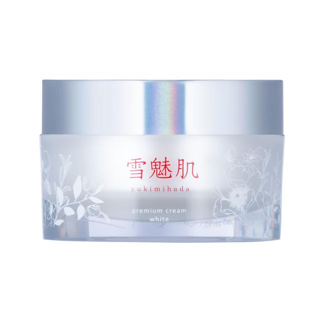 雪魅肌 美白美肌クリーム 【医薬部外品】 27g 1個 薬用 プレミアムクリームホワイト ホワイトニング ビタミンC トラネキサム酸 プラセンタ 発酵プラセンタ 美白 美肌 スキンケア クリーム