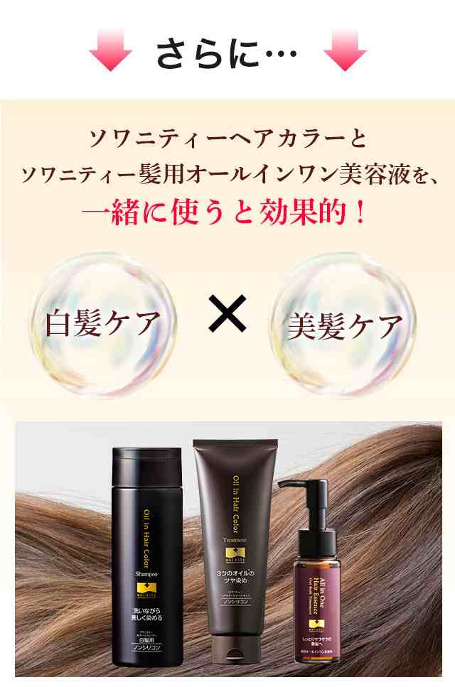 ソワニティー カラーシャンプー 0ml 1本 選べる２色 白髪染め 白髪用 ヘアカラー シャンプー 白髪の通販はau Pay マーケット ナチュラルガーデン