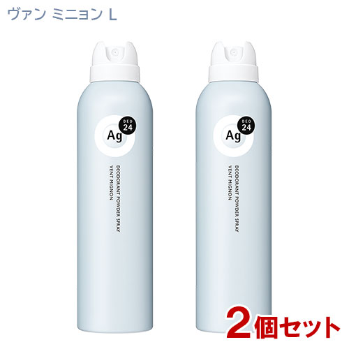 エージーデオ24 デオドラントスプレー ヴァン ミニョン L(142g)×2個