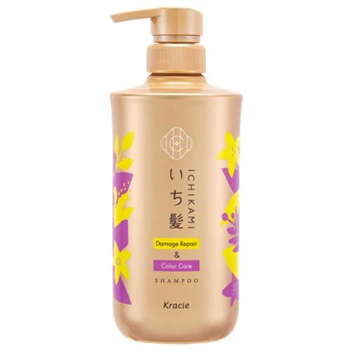 いち髪 ダメージリペア＆カラーケア シャンプー ポンプ 本体 480ml