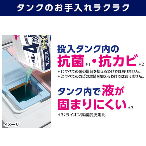トップ スーパーナノックス 自動投入洗濯機専用 高濃度液体洗剤 720g×2