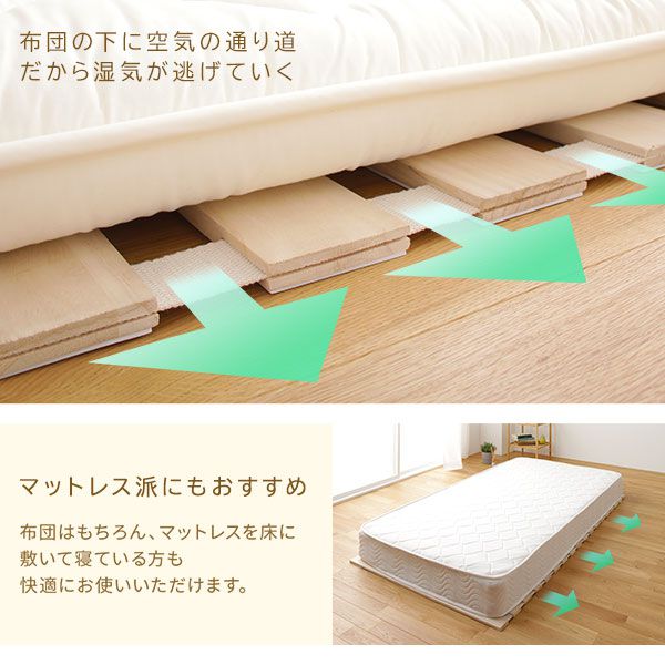 即決無料】セミダブルベッドフレーム(いる方はマットレスも)