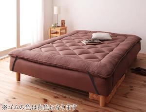 脚付きマットレスベッド セミシングル 軽い 敷きパッドセット 脚15cm 分割式ポケットコイル