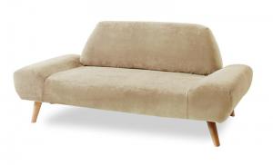 ローソファー 洗えるカバー 2人用 シンプル ファブリック 布の通販は 27,528円