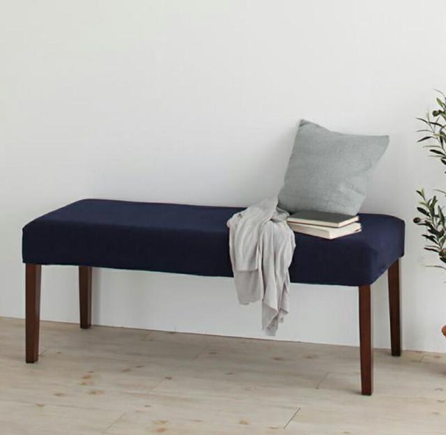 ダイニングベンチ 2人掛け 天然木ウォールナット材 組立付きの通販は 19,680円