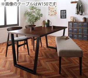 ダイニングテーブルセット 4人用 120cm 4点セット(テーブル+チェア2脚+ベンチ) ヴィンテージ 組立付きの通販は