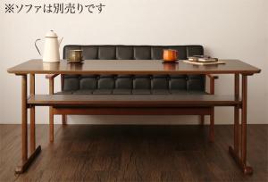 ダイニングテーブル 4人用 150cm レトロモダン 組立付きの通販は