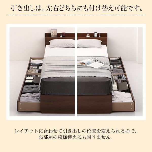 セミダブルベッド マットレス付き プレミアムポケットコイル セミダブルベッド マットレス付き プレミアムポケットコイル