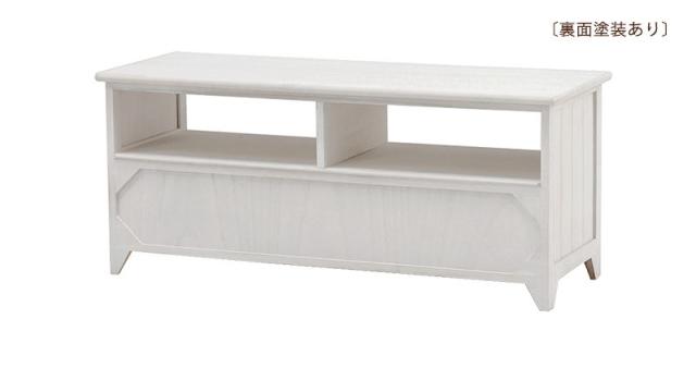 テレビ台 おしゃれ ローボード 幅94cm 24インチ/32インチ アンティークホワイト 白 大人かわいいの通販は