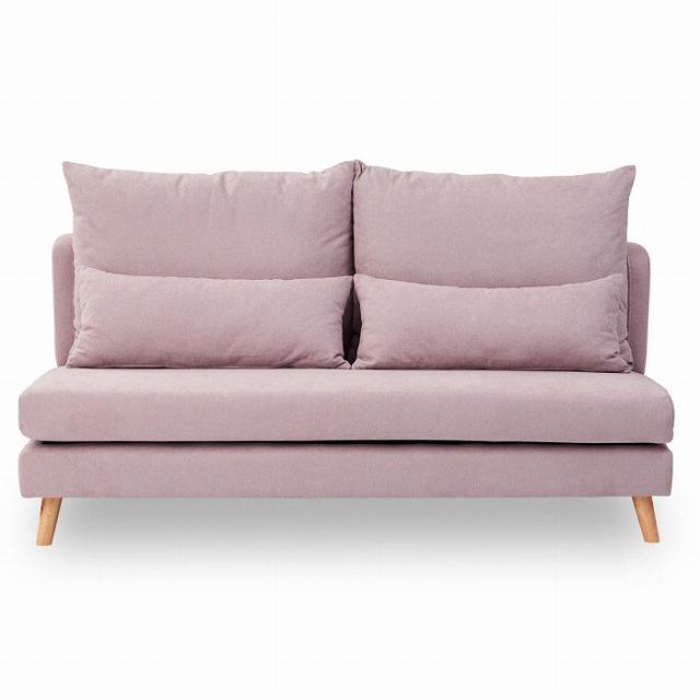 ソファ 3人掛け おしゃれ クッション付き グリーン ブルー パープル オレンジの通販は