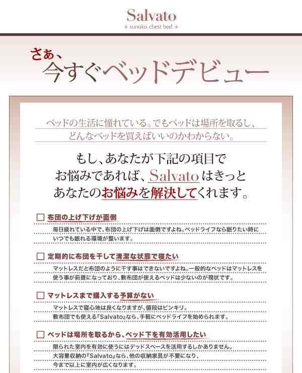 セミシングルベッド マットレス付き 薄型抗菌国産ポケットコイル 日本製 引き出し収納 大容量収納 収納付きベッド