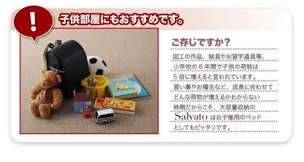 セミシングルベッド マットレス付き 薄型抗菌国産ポケットコイル 日本製 引き出し収納 大容量収納 収納付きベッド