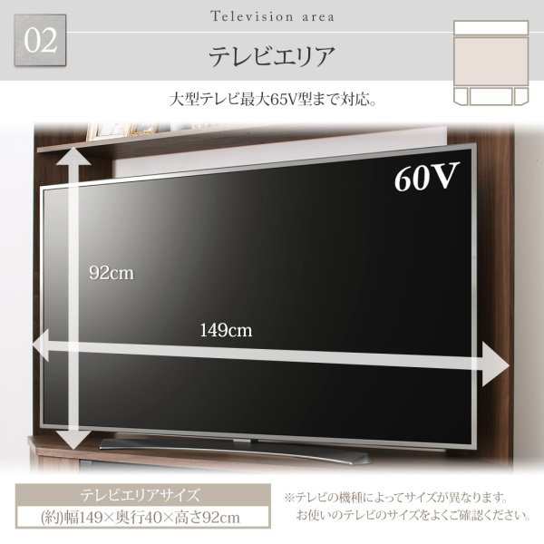 新しい テレビ台 ハイタイプテレビボード 50インチ 55インチ 60インチ 65インチ 150cm おしゃれ ハイタイプ Dsth