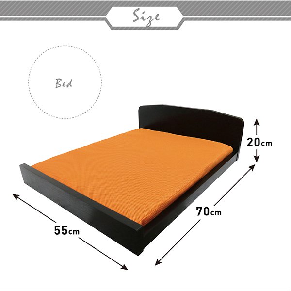 ペットベッド おしゃれ マットレス付き ミニチュアサイズが可愛い木製ペットベッドの通販はau Pay マーケット ハッピーリポ