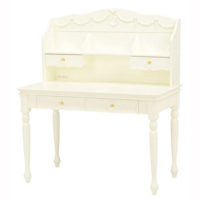 デスク おしゃれ ホワイト 白 幅110×奥行60×高さ129cm 76,320円