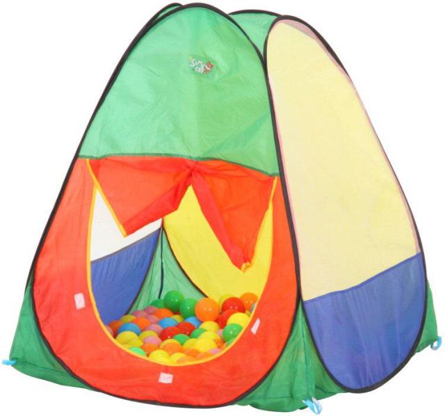キッズテント 子供用 ボールハウス 100球 幅106×奥行106×高さ103cmの通販は
