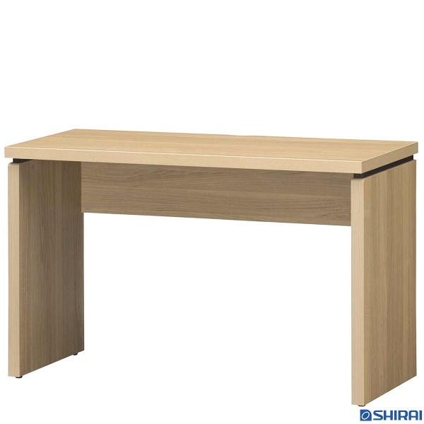 デスク おしゃれ 幅120 浅型 ナチュラルブラウンの通販は