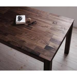 ダイニングテーブル 6人用 180cm おしゃれ ウォールナット 総無垢材ワイド 食卓テーブルの通販は