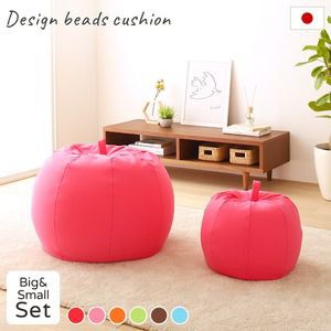 ビーズクッション スモール&ビッグセット 人をダメにするソファ ピンク おしゃれ かわいいの通販は