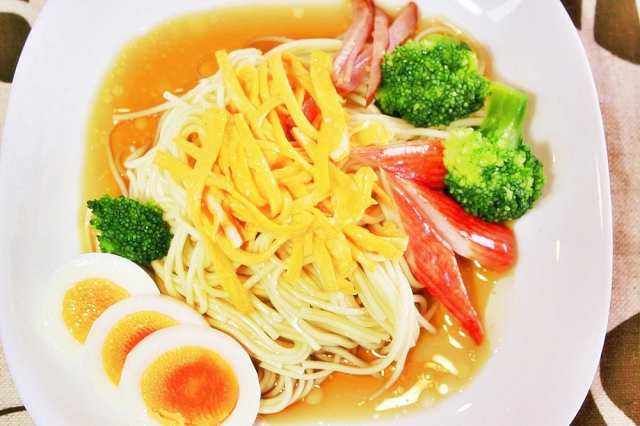 限定価格セール！ ポイント消化 冷やし中華 500円 シークワーサー味スープ 2人前セット お取り寄せ 沖縄特産柑橘 冷し中華 冷麺 メール便商品 お試しグルメギフト 