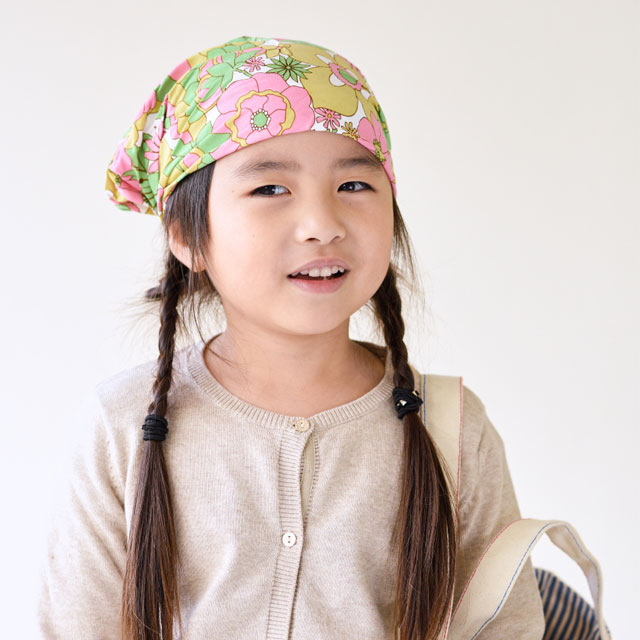 バンダナ キッズ 三角巾 子供用 幼稚園 ゴム ゴム付 可愛い 1人で付けれる 給食 コットン 保育園 学校 男の子 女の子 Marime フラワの通販はau Pay マーケット ゆるい帽子 ヘアバンド Casual Box