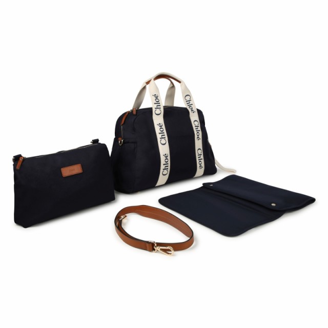 即日発送 クロエ マザーズバッグ C20190 859 CHANGING BAG 色:NAVY ネイビー