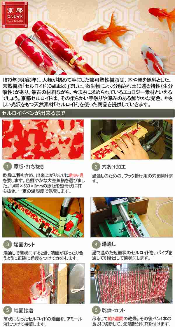 京都セルロイド Kyoto celluloid メッシュシリーズ シガータイプ ボールペン 組紐CT 0904B ギフト プレゼント 文房具  お祝い｜au PAY マーケット