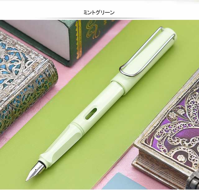 出荷 LAMY ラミー 万年筆 ペン先EF 極細字 サファリ ホワイト L19WT-EF 両用式 コンバーター別売 正規輸入品  discoversvg.com