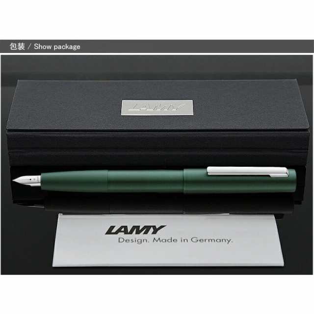 LAMY ラミー LIMITED アイオンダークグリーン 万年筆【F】aion dark