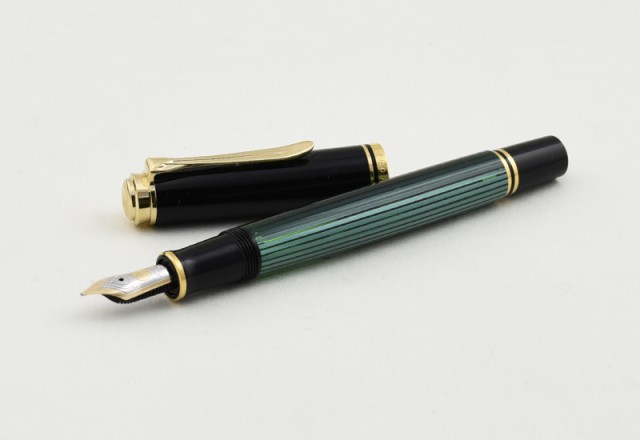 ブランドショッパー付き 【Pelikan】スーベレーン M800 万年筆 ◼︎緑 ...