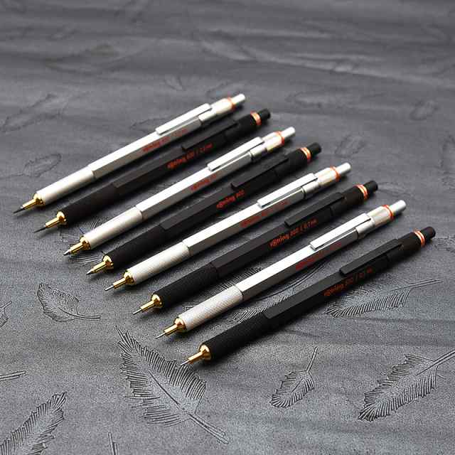 ロットリング ROTRING 800 メカニカル ペンシル ブラック/シルバー