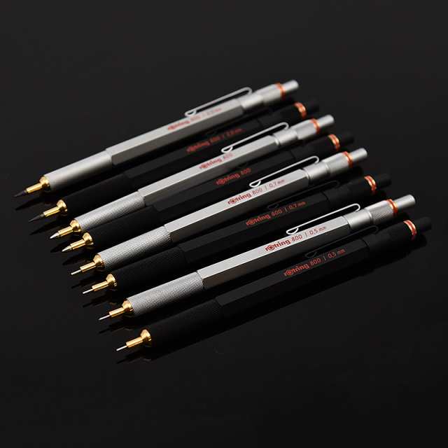 ロットリング ROTRING 800 メカニカル ペンシル ブラック/シルバー